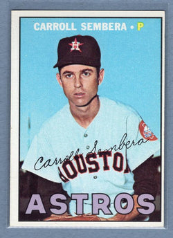 1967 Topps #136 Carroll Sembera EX  GO446
