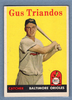 1958 Topps #429 Gus Triandos  VG-EX  GO387