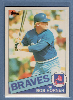 1985 Topps Tiffany #410 Bob Horner NM