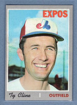 1970 Topps #164 Ty Cline   EX  GO900