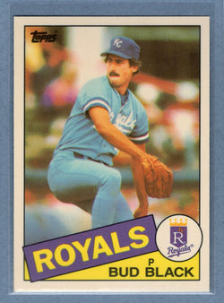 1985 Topps Tiffany #412 Bud Black NM