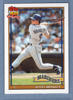 1991 Topps Desert Shield #38 Scott Bradley  NM  GO500