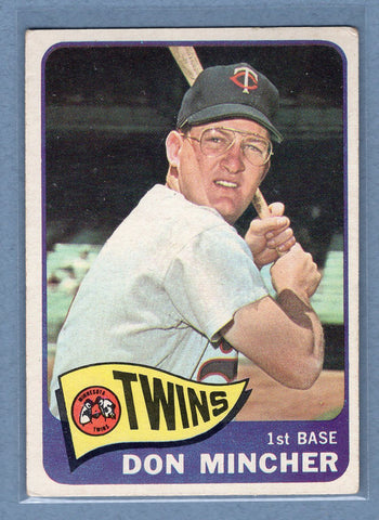 1965 Topps #108 Don Mincher (b) VG-EX  GO375