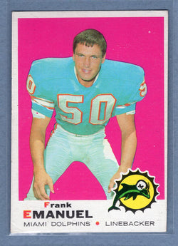 1969 Topps #223 Frank Emanuel (b) EX  GO801