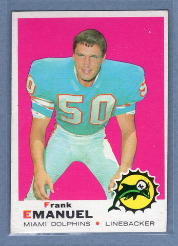 1969 Topps #223 Frank Emanuel (b) EX  GO801