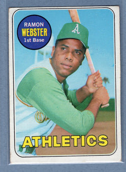 1969 Topps #618 Ramon Webster (a) EX  GO350