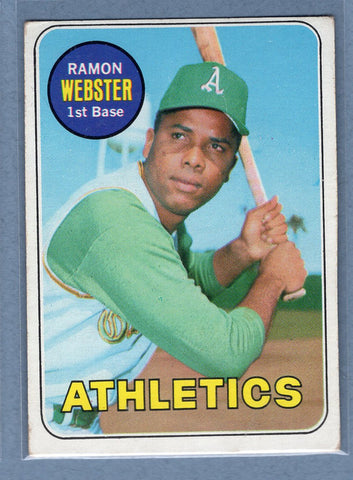 1969 Topps #618 Ramon Webster (a) EX  GO350