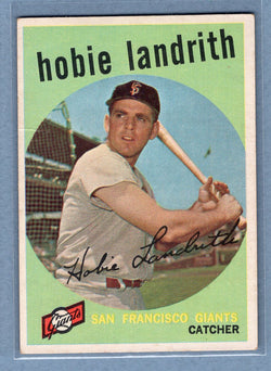1959 Topps #422 Hobie Landrith (a) VG-EX   GO410