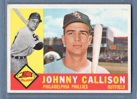 1960 Topps #17 Johnny Callison EX-MT  Set Break C