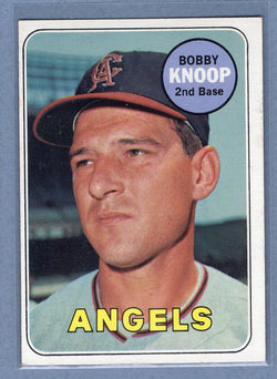 1969 Topps #445 Bobby Knoop (a) EX-MT  GOWABB