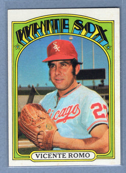 1972 Topps #499 Vicente Romo EX-MT  GO483