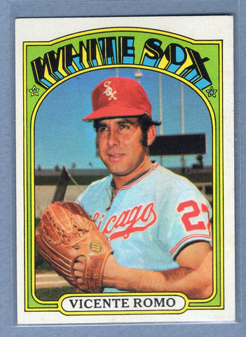 1972 Topps #499 Vicente Romo EX-MT  GO483