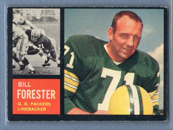1962 Topps #73 Bill Forester SP EX  GO80