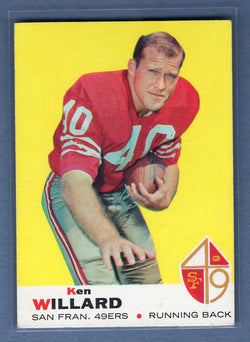 1969 Topps #66 Ken Willard EX  GO257