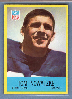 1967 Philadelphia #69 Tom Nowatzke EX-MT  GO143