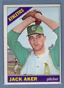 1966 Topps #287 Jack Aker (a) VG-EX  GO470