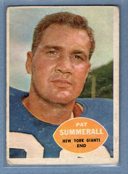 1960 Topps #77 Pat Summerall  VG  GO801