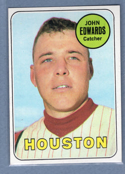 1969 Topps #186 John Edwards (e) EX-MT  GO700