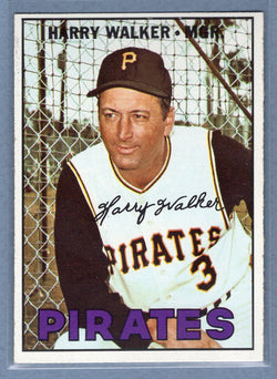 1967 Topps #448 Harry Walker EX-MT  GO460