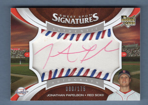 2007 Upper Deck  Sweet Spot Rookie Jonathan Papelbon 80/175