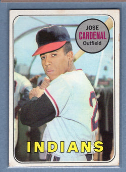 1969 Topps #325 Jose Cardenal (b) EX  GO602