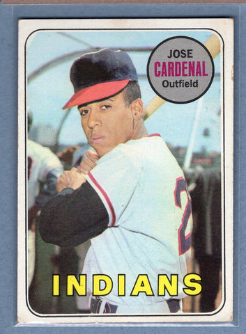 1969 Topps #325 Jose Cardenal (b) EX  GO602