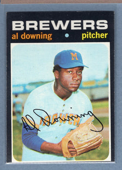 1971 Topps #182 Al Downing  (b) EX   GO340