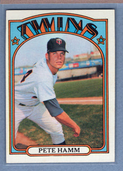 1972 Topps #501 Pete Hamm EX-MT  GO483