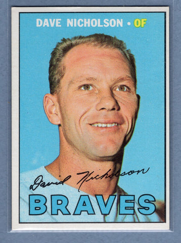 1967 Topps #113 Dave Nicholson EX-MT    GO323