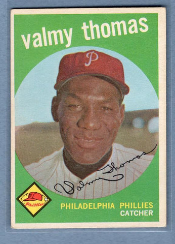 1959 Topps #235 Valmy Thomas VG-EX    Set Break A