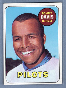 1969 Topps 135 Tommy Davis VG-EX SET BREAK