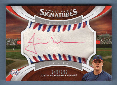 2006 Upper Deck  Sweet Spot Justin Morneau 149/299