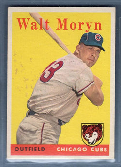 1958 Topps #122 Walt Moryn VG-EX  GO401