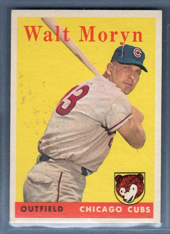 1958 Topps #122 Walt Moryn VG-EX  GO401