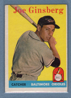 1958 Topps #67 Joe Ginsberg (a) VG-EX  GO501