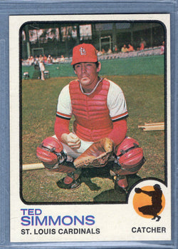 1973 Topps #85 Ted Simmons (HOF)  (g) EX-MT  GO669