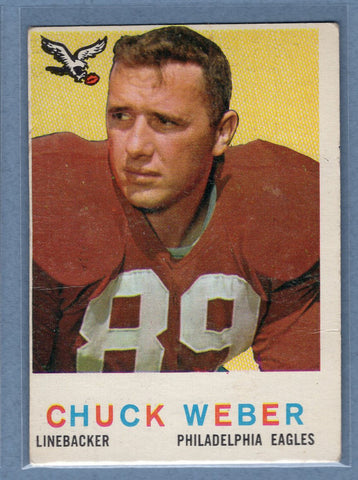 1959 Topps #94 Chuck Weber (a) VG-EX  GO130