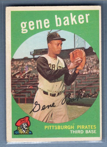 1959 Topps #238 Gene Baker VG-EX    Set Break A