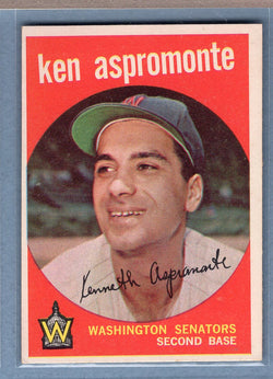 1959 Topps #424 Ken Aspromonte EX   GO410