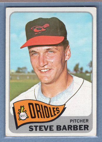 1965 Topps #113 Steve Barber (b) VG-EX  GO375