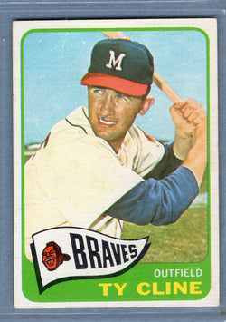 1965 Topps #63 Ty Cline VG-EX  GO320