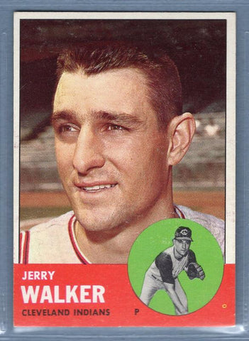 1963 Topps #413 Jerry Walker EX-MT  GO393