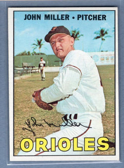 1967 Topps #141 John Miller EX-MT  GO446