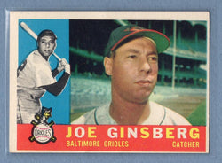 1960 Topps #304 Joe Ginsberg EX   GO550