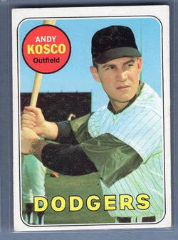 1969 Topps 139 Andy Kosco VG-EX SET BREAK