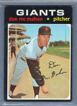 1971 Topps #354 Don McMahon  EX  SB1
