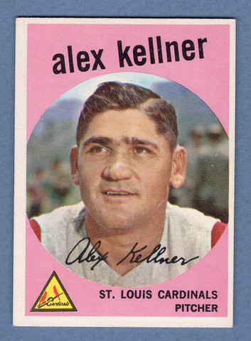 1959 Topps #101 Alex Kellner EX-MT  GO160