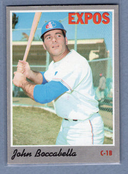 1970 Topps #19 John Boccabella  EX-MT  GO680