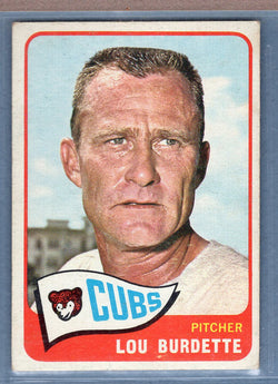 1965 Topps #64 Lou Burdette VG-EX  GO320