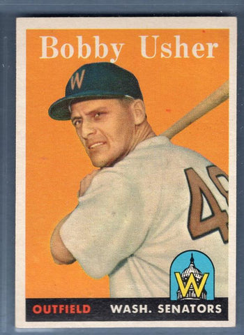 1958 Topps #124 Bobby Usher EX-MT  GO401